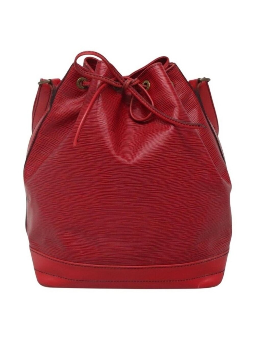 Authentic LOUIS VUITTON Epi Noe Shoulder Bag Red M44007 LV - Picture 5 of 16